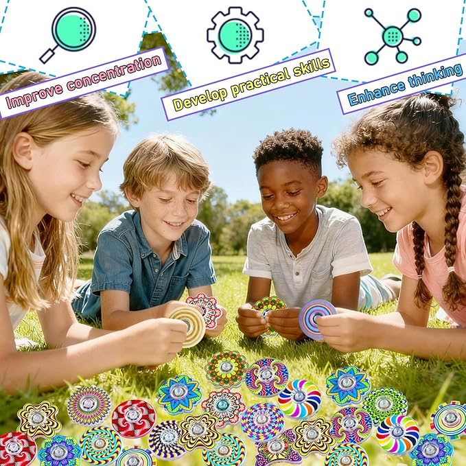 New Fidget Toys Bulk Mini 30 Pack,Party Favors Easter Basket Goodie Bag Stuffers Gifts,Stress Relief Sensory Toys for Kids Boys Girls Adults ADHD Autisms,Treasure Box Toy Classroom Prizes Supplies