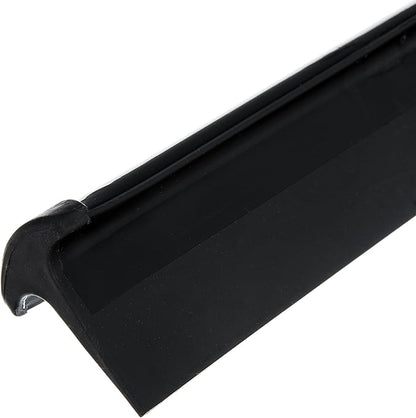 SPARTA 3656703 Plastic Floor Squeegee, Shower Squeegee, Heavy Duty Squeegee With Rubber Blade For Windows, Glass, Shower Doors, Floors, Windshields, 20 Inches, Black, (Pack of 6)