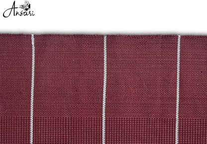 Craftyansari Handwoven Cotton Yoga Mat, Natural, 72 x 24 Inches, Fair Trade, Soft Absorbent Surface for Exercise, Workout, Meditation