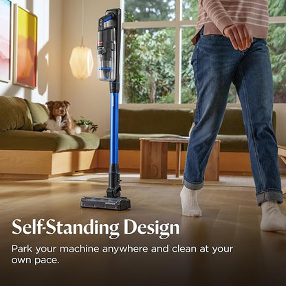 Bissell PowerClean FurFinder 200W Self-Standing Cordless Vacuum w/Tangle Free Brush Roll, Strong Suction, Removeable Battery, Wall Mount, Upholstery Tool & Bright Headlights