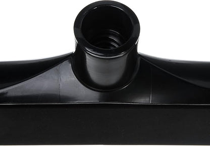 SPARTA 3656703 Plastic Floor Squeegee, Shower Squeegee, Heavy Duty Squeegee With Rubber Blade For Windows, Glass, Shower Doors, Floors, Windshields, 20 Inches, Black, (Pack of 6)