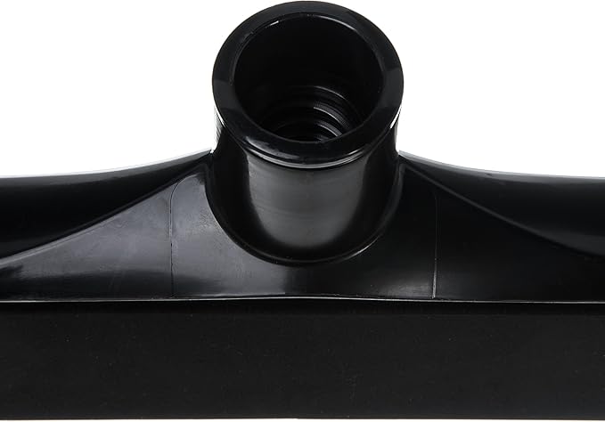 SPARTA 3656703 Plastic Floor Squeegee, Shower Squeegee, Heavy Duty Squeegee With Rubber Blade For Windows, Glass, Shower Doors, Floors, Windshields, 20 Inches, Black