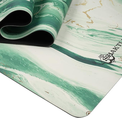 Shanti PU Yoga mat - Artist Designed, Premium eco friendly mats, Non Slip, Non Toxic, Great for Regular & Hot Yoga, Pilates and Work out (72 inch x 28 inch x 5mm Thick)k out (72 inch x 28 inch x 5mm Thick)