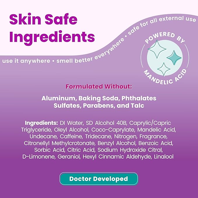 Lume Invisible Spray Deodorant For Women - Whole Body Deodorant Spray - 72 Hr Odor Control - Ozone Friendly, Natural Propellant - Aluminum & Baking Soda Free, Skin Loving - 3.6 ounce (Lavender Sage)