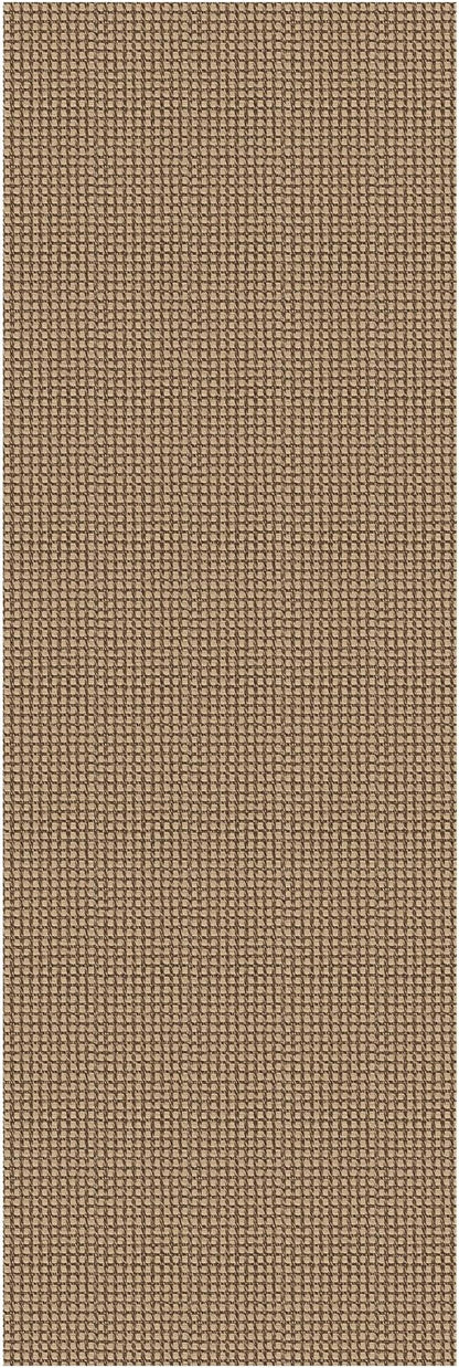 Braided Runner Rug 2x6 Ft Washable Runners for Hallways Non Slip Kitchen Runner Rug Cotton Entryway Runner Indoor, Woven Floor Carpet for Hall Kitchen Bedroom, Orange/Tan/Brown