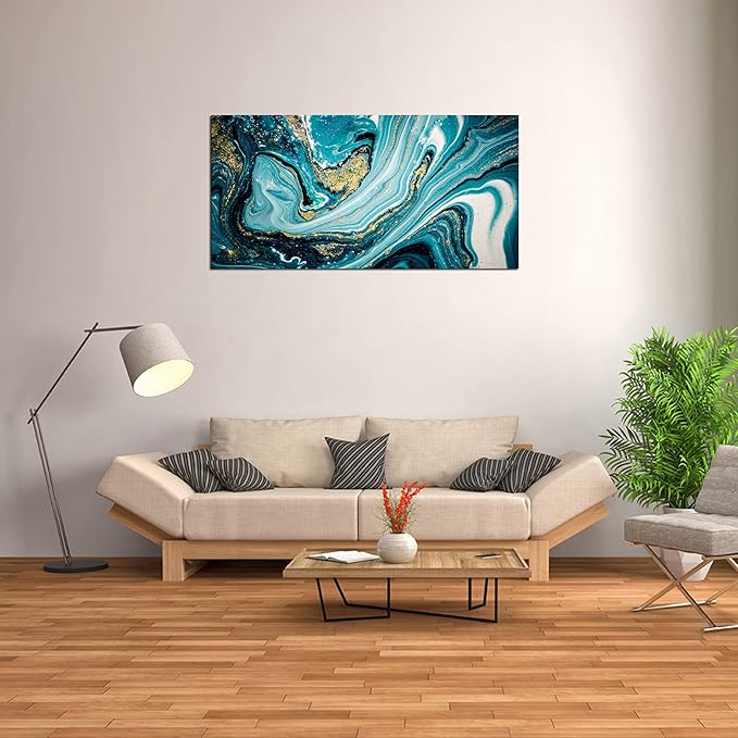 XXMWallArt FC2750 Abstract Texture Wall Art Marble Vortex Canvas Prints Painting for Living Room Bedroom Kitchen Home and Office Wall DecorWall Decor Home Decor