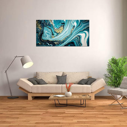 XXMWallArt FC2750 Abstract Texture Wall Art Marble Vortex Canvas Prints Painting for Living Room Bedroom Kitchen Home and Office Wall DecorWall Decor Home Decor