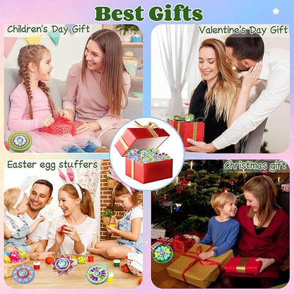 50 Pack Fidget Toys Spinner Bulk Gifts Party Favors for Kids Adults,Sensory Toys Goodie Bags Stuffers for Boys Girls Autism ADHD Stress Relief,Treasure Box Toy Classroom Carnival Prizes Supplies