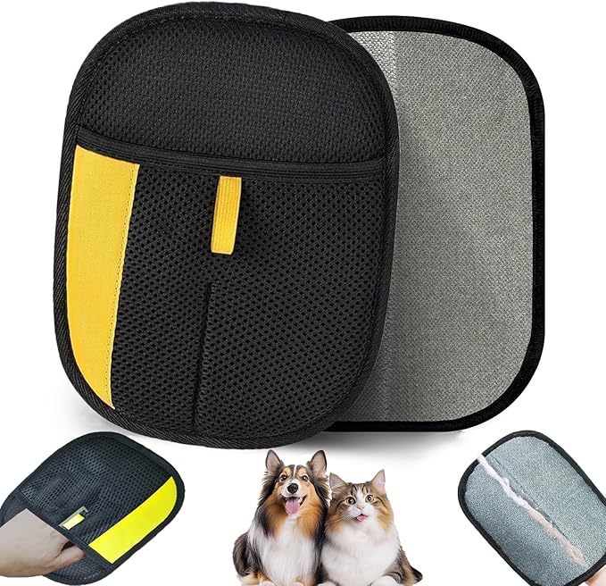 Pet Hair Removal Glove,Magic Brush Pet Hair,electrostatic pet Hair Remover Glove,Laundry/Couch/Carpet/Car Seat for 2025 New Reusable Magic Brush Cat & Dog Remover Tool