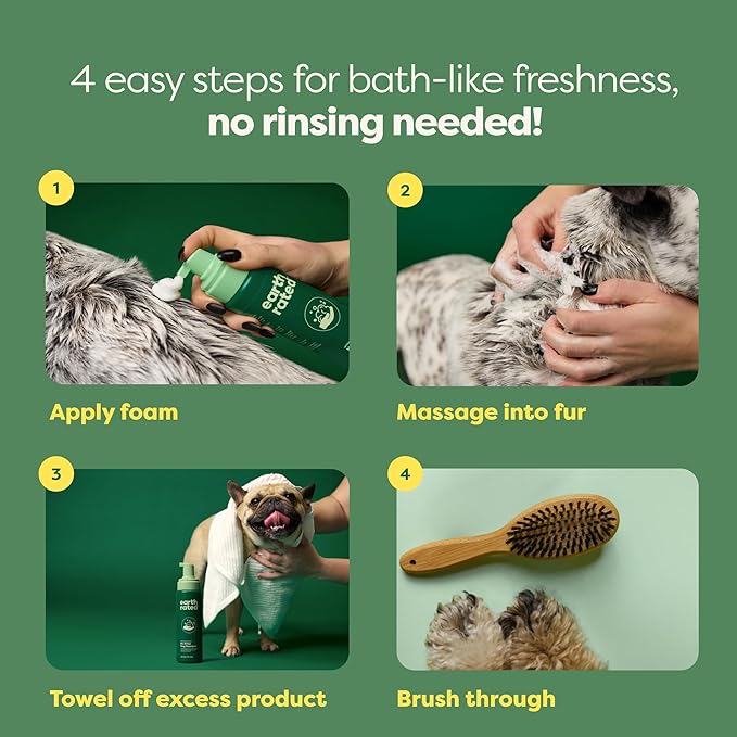 Earth Rated Deodorizing Conditioner Spray (No-Rinse Shampoo)