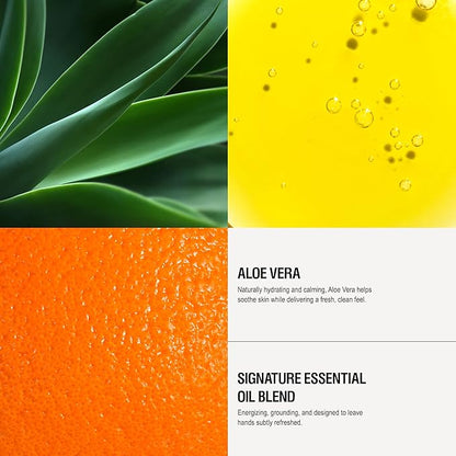 Grown Alchemist Invigorate Hand Wash. Sweet Orange, Cedarwood, Sage. Soothe, Soap to Gently Cleanse & Nourish Skin, (300mL).