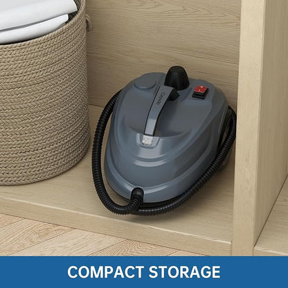 Steam Cleaner, Powerful Heavy Duty Canister Steamer with 34 Accessories, Steam Mop with 16.4 Ft Extra-Long Power Cord for Home Floor Cleaning, Grout, Upholstery, Car Detailing