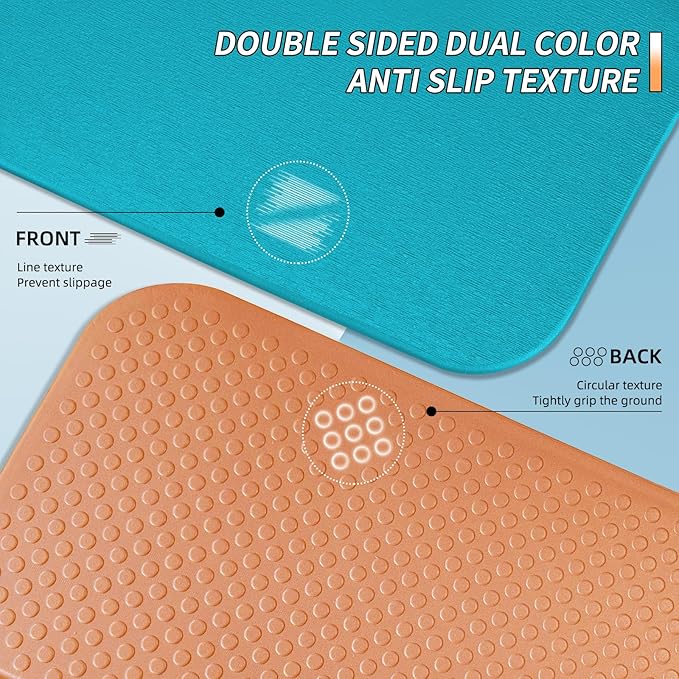 12-Fold POE Yoga Mat 75x26x0.4 Inches – Non-Slip, Compact & Workout-Friendly for Yoga, Pilates, Strength Training & Meditation