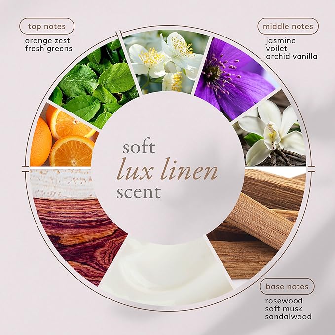Laundry Sheets | Laundry Detergent Sheets For Washing Clothes | Home Essentials & Travel Essentials | Easy To Use | Plant-Based | Lux Linen Scent | 30 Pieces