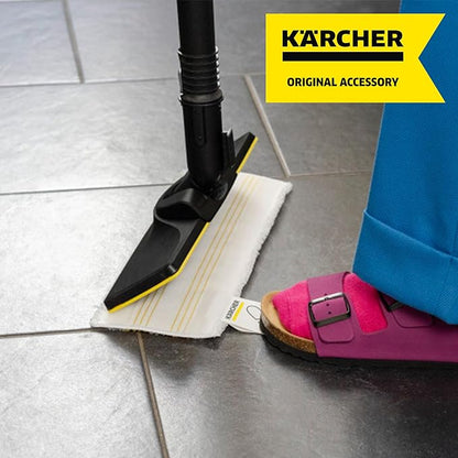 Kärcher Steam Cleaner Floor Pads, Microfiber - Designed for Karcher SC3 Steam Cleaner Floor Nozzle - for Power Steamers - 2 Pack