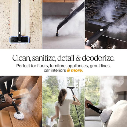 Dupray Neat Plus Steam Cleaner with 18-Piece Accessory Kit (incl. the Awesome Bag) A powerful multi-purpose steamer. *Kills 99.9% of Bacteria & Viruses