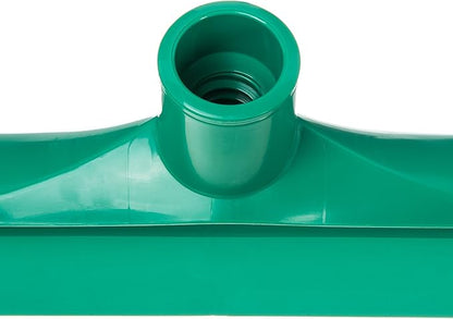 SPARTA 3656709 Plastic Floor Squeegee, Shower Squeegee, Heavy Duty Squeegee With Rubber Blade For Windows, Glass, Shower Doors, Floors, Windshields, 20 Inches, Green, (Pack of 6)