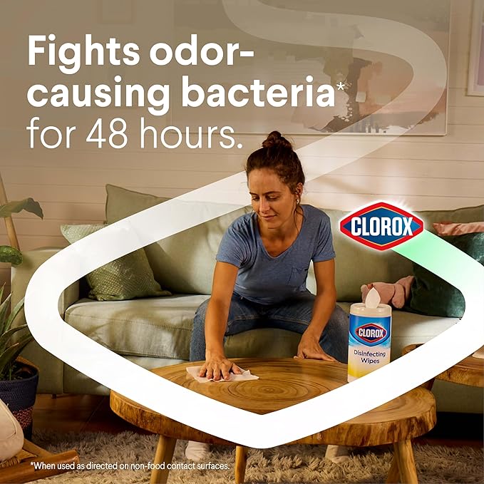 Clorox Disinfecting Cleaning Wipes Variety Pack, 75 Count Each, Pack of 4 (Package May Vary)