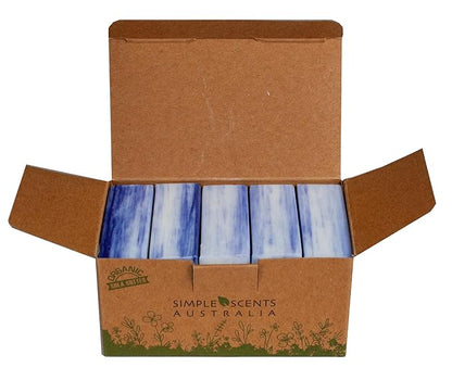 Lilac Scented Natural Soap Bars (5 Bars), 3.5oz Moisturizing French Triple Milled Soap Bars Enriched with Shea Butter - Pure Plant Oil
