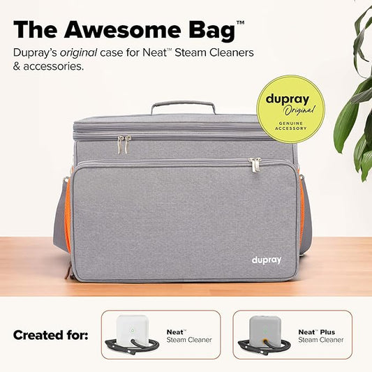 Dupray The Awesome Bag Neat™ & Neat Plus™ Steam Cleaners – Durable, Adjustable, and Spacious Carrying Case for Secure Storage & Easy Transport of Accessories
