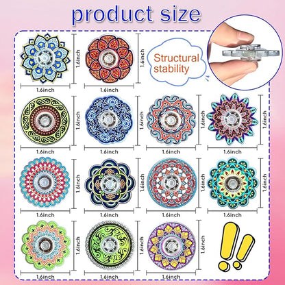 40 Pack Funny Fidget Spinners Fidget Toys Mini,Party Favors Supplies Christmas Goodie Bags Stuffers Gifts for Kids Adults, Sensory Toys for Boys Girls Stress Relief,Treasure Box Toy Classroom Prizes