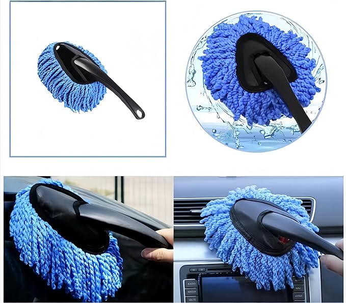 13PCS car Cleaning kit,Include car Cleaning Brush,Gloves,car Window Cleaning Brush, Cleaning Cloth and Storage Bag - car Cleaning Product Set, Suitable for Cars, Trucks