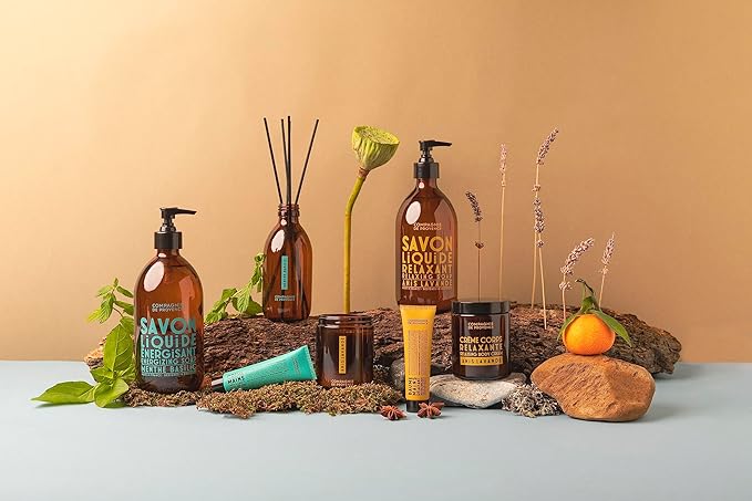 Compagnie de Provence Savon de Marseille Apothicare Liquid Soap, Mint Basil, 33.8 fl oz Plastic Bottle Refill