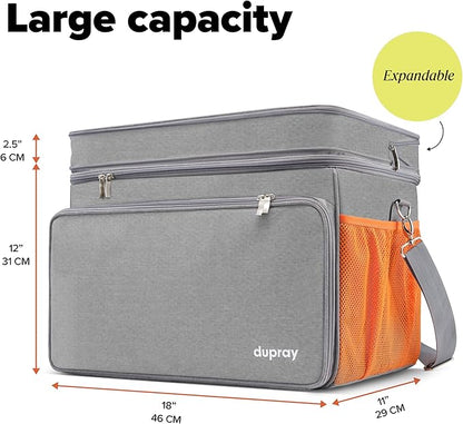 Dupray The Awesome Bag Neat™ & Neat Plus™ Steam Cleaners – Durable, Adjustable, and Spacious Carrying Case for Secure Storage & Easy Transport of Accessories