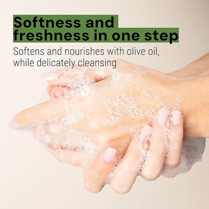 Panier des Sens - Liquid Hand Soap Limited Edition - Hand Wash with Olive Oil - French Marseille Moisturizing Hand Soap - Refillable Kitchen & Bathroom Hand Soap - 98% Natural - Glass Bottle 16.6 Floz