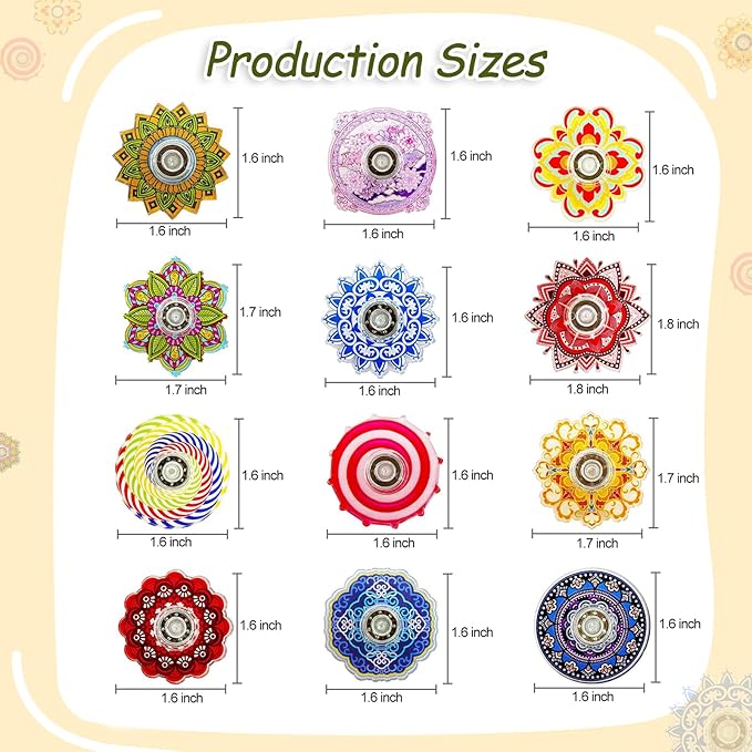 25 Pack Fidget Spinner Toys Mini,Party Favors Supplies Birthday Gifts Christmas Stocking Goodie Bag Stuffers for Kids Adults,Sensory Toys for Boys Girls Stress Relief,Treasure Box Toy Classroom Prizes