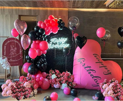 63 Inch Giant Heart Balloon,Jumbo Huge Heart-shaped Balloon for Mother‘s Day Valentine's Day Wedding Engagement Birthday Anniversary Decorations