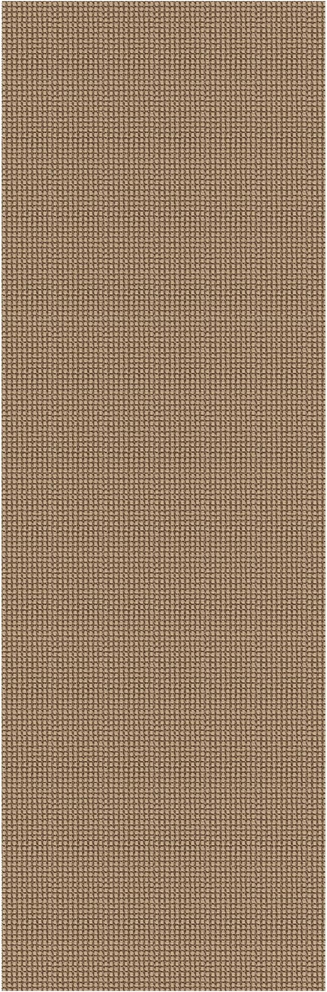 EARTHALL Woven Runner Rug 3x8 Ft Washable Runners for Hallways Wide Non Slip Rubber Backed Kitchen Runner Braided Indoor Floor Carpet for Entryway, Hallway, Kitchen, Bedroom, Orange/Tan/Brown