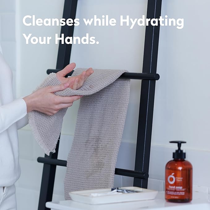 ORANGE HOUSE Liquid Hand Soap with Natural Food-Grade Orange Oil, Fresh Smell, 12 Fl Oz (6 Pack)