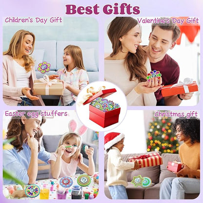 40 Pack Mini Fidget Toys for Spinner,Christmas Stocking Goodie Bag Stuffers Party Favors Gifts Sensory Toys for Kids Boys Girls Adults ADHD Stress Relief,Treasure Box Toy Classroom Prizes Supplies