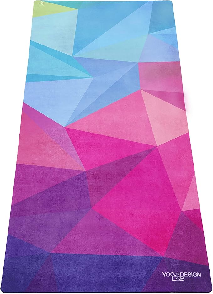 Yoga Design LAB | The Kids Yoga Mat | Eco-Friendly + Supportive + Colorful Childrens Play | Yoga, Exercise | Carrying Strap!