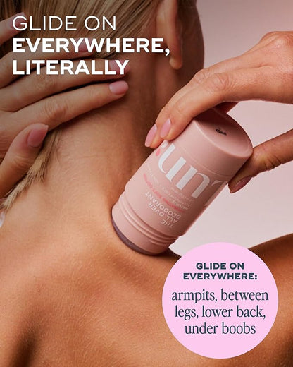 Luna Daily The All Over Deodorant™ Stick | Hydrating Natural Deodorant for Women | Aluminum-Free, Non-Staining & pH-Balanced | Soft Cotton Scent | With Hyaluronic Acid & Prebiotics, 2.4 oz
