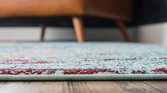 Unique Loom Solid Shag Collection Area Rug (2' 7" x 10' Runner, Deep Aqua Blue)