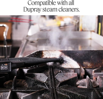 Dupray Small Stainless Steel Brushes - Ultimate Heavy-Duty Cleaning Accessories for Dupray Steam Cleaners, Pack of 10