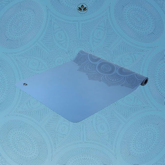 Premium Clever Yoga Mat - Extra Long Yoga Mat Suitable For All Yoga Types - Workout Mat For Home Or On The Go - Includes Our Perfect Fit Mat Bag