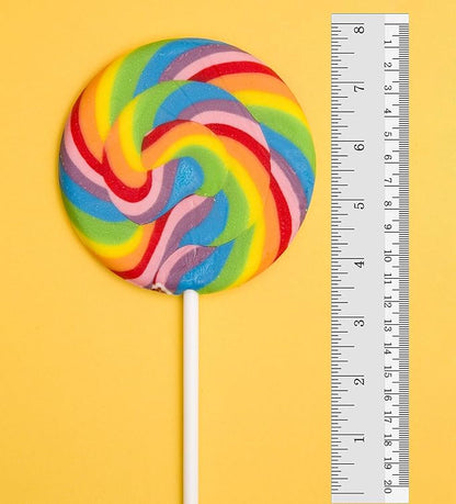 Bulk 48 Large Rainbow Lollipops -None Broken-Set of 24 Rainbow Swirl Suckers & 24 Twisty Unicorn Pops 3 Inch, Party Favors, Decorations, Carnival Lollipos (Unbreakable Secured Packing 48 Pieces)