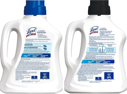 Lysol Sport Laundry Sanitizer Additive, Sanitizing Liquid for Gym Clothes and Activewear, Eliminates Odor Causing Bacteria, 90oz