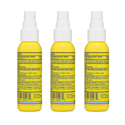 Megababe Squeaky Clean Spray Hand Sanitizer 2 oz - 3 Pack