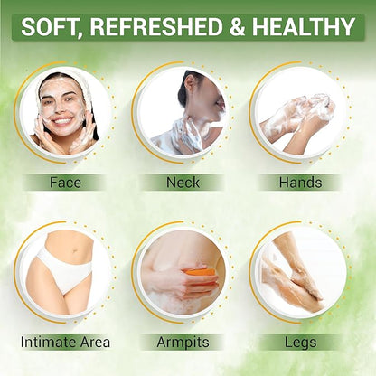 2 PCS Bitter Melon Moringa with Natural Tea Tree Oil Soap Bar for Back Acne, Anti Bacterial Momordica Charantia Body Soap, Anti-Acne, Herbal Cleansing with Melaleuca Quinquenervia Oil
