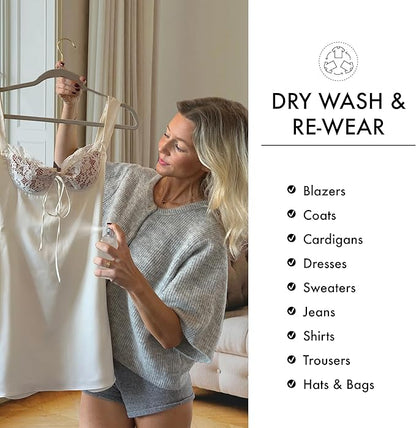 byMATTER Another Day Clothes Refresher Spray – Fabric Freshener, Luxury Perfume, Dry Wash Mist For All Clothing Types, Plant Based, Odour Eliminating, Linen Spray for Clothes (100ml / 3.4 Fl Oz)