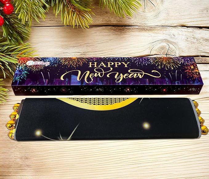 Upgraded, Ideal New Years Eve Party Supplies 2026, 300D Premium New Year Banner 2026, Large 71x12in (with 2pcs Golden hanging rod) Classic Design, HQ Fabric, HD Printing, Perfect for NYE Decorations