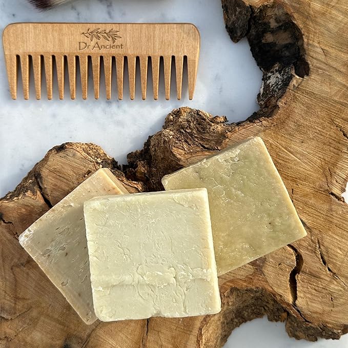 Dr.Ancient Tea Tree Soap Bar Organic Natural Vegan Traditional Handmade Antique - Antibacterial, Effective For Acne - Absolutely No Chemicals! Pure Natural Soap!