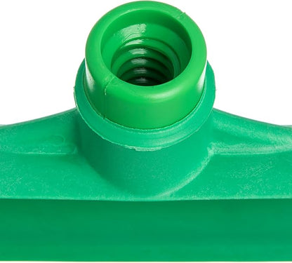 SPARTA 3656709 Plastic Floor Squeegee, Shower Squeegee, Heavy Duty Squeegee With Rubber Blade For Windows, Glass, Shower Doors, Floors, Windshields, 20 Inches, Green, (Pack of 6)