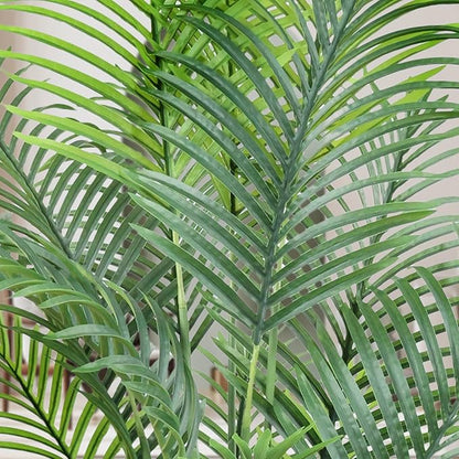 ANTING 7FT 2Pack Areca Palm Artificial Plants - Large Fake Plant for Home Decor - Tall Silk Plants Indoor - Lifelike Greenery for Any Room