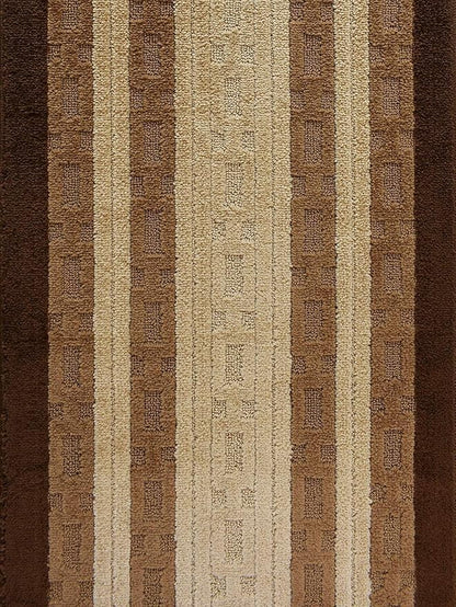 Custom Cut Hallway Runner Rug, Slip Resistant, 31 Inch Wide X Your Choice of Length, Chain Brown, 31 Inch X 35 feet