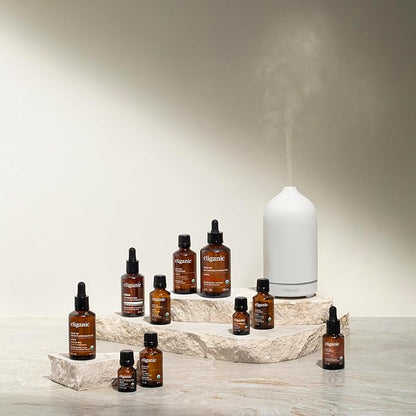 Cliganic Organic Lavender Essential Oil - 100% Pure Natural for Aromatherapy Diffuser | Non-GMO Verified (Packaging May Vary)